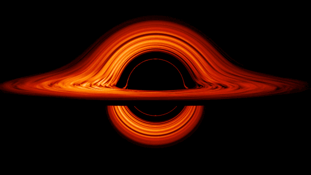 Black hole animation